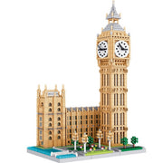 3466PCS Architecture The Big Ben Elizabeth Tower London UK Model Building Block Brick Toy Display Gift Set Kids New Compatible Lego